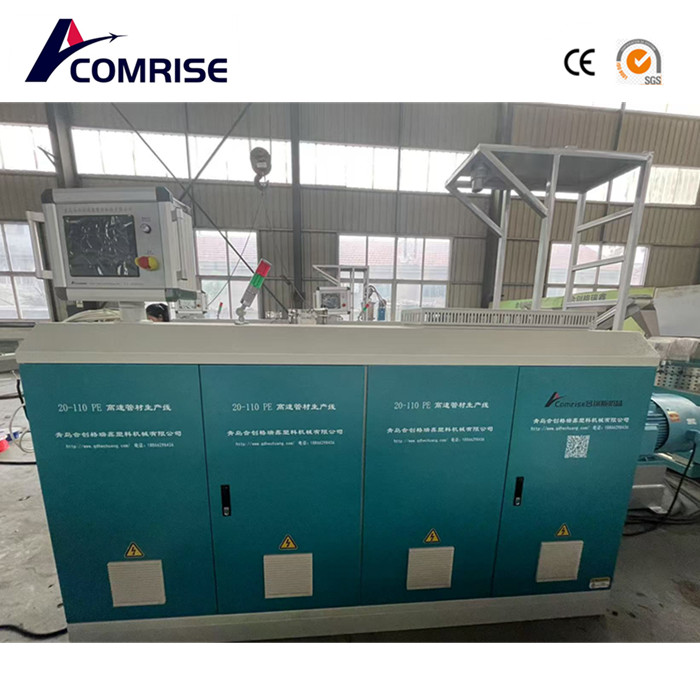 20-110mm HDPE torumasina komplekt on valmis
